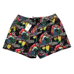 13-10 PAUL SMITH Men's NWT Swimwear Short Swim Trunks Rainbow Motif XL